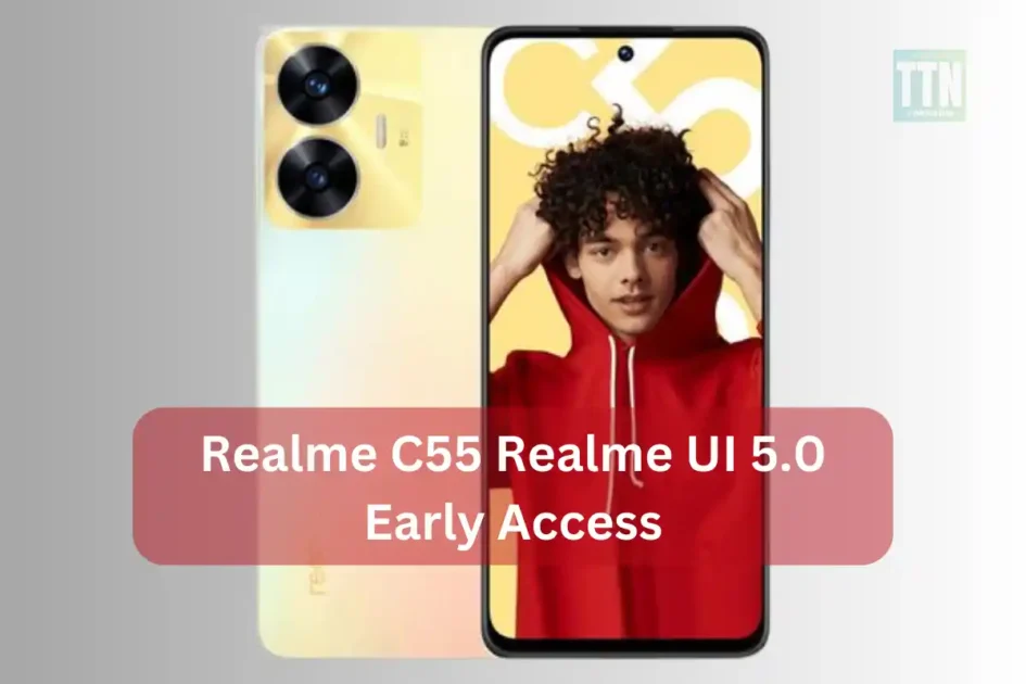 Realme C55 Realme UI 5.0 Early Access